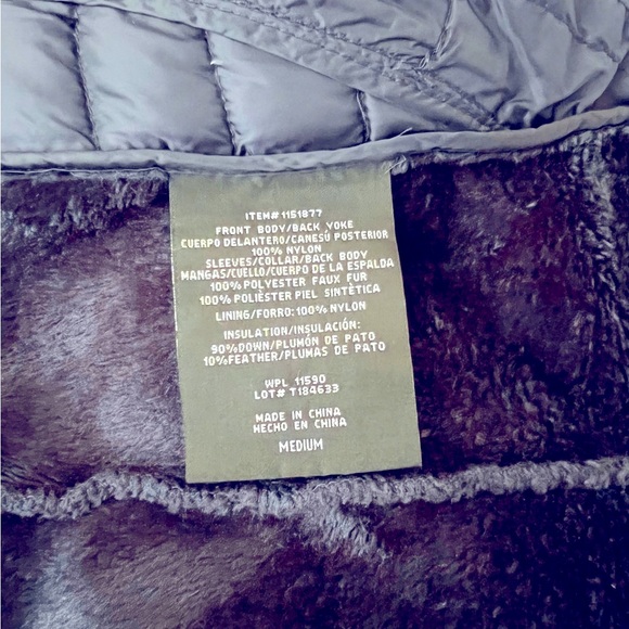 32 Degrees Heat Navy Fleece Puffer Jacket - Picture 4 of 6